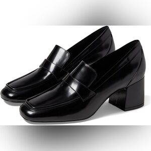 STUART WEITZMAN Black Loafers 7.5 NEW with TAGS Sleek 60